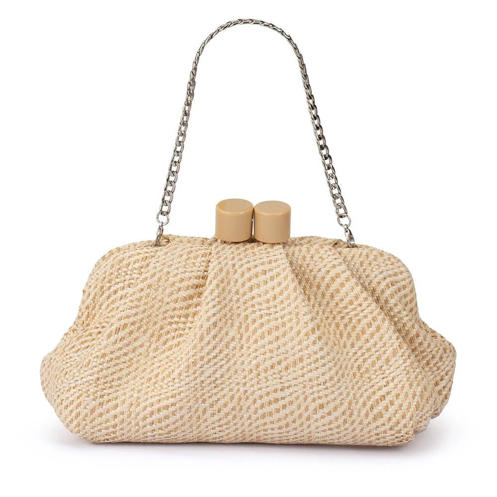 Addison Woven Clutch - SODA Fashion Haus