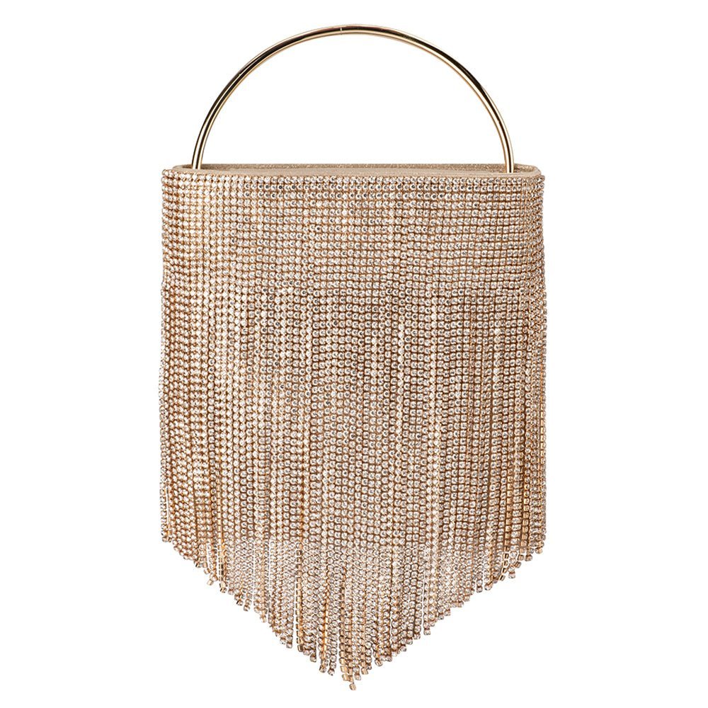 Adina Crystal Fringe Bag - SODA Fashion Haus