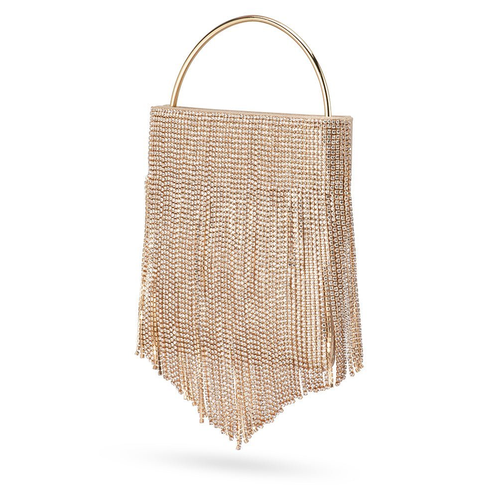 Adina Crystal Fringe Bag - SODA Fashion Haus