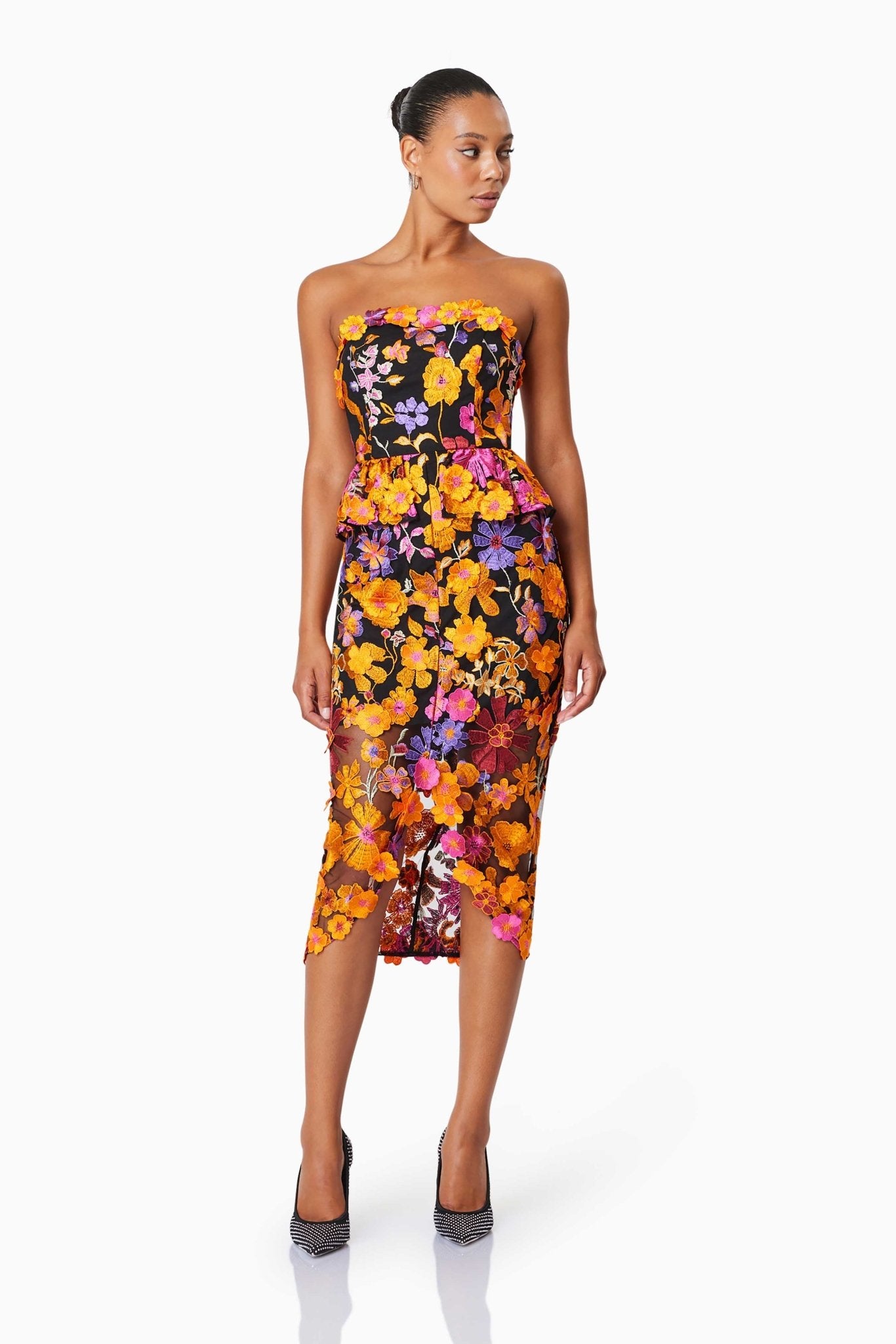 Alessandra Strapless Cocktail Dress - SODA Fashion Haus