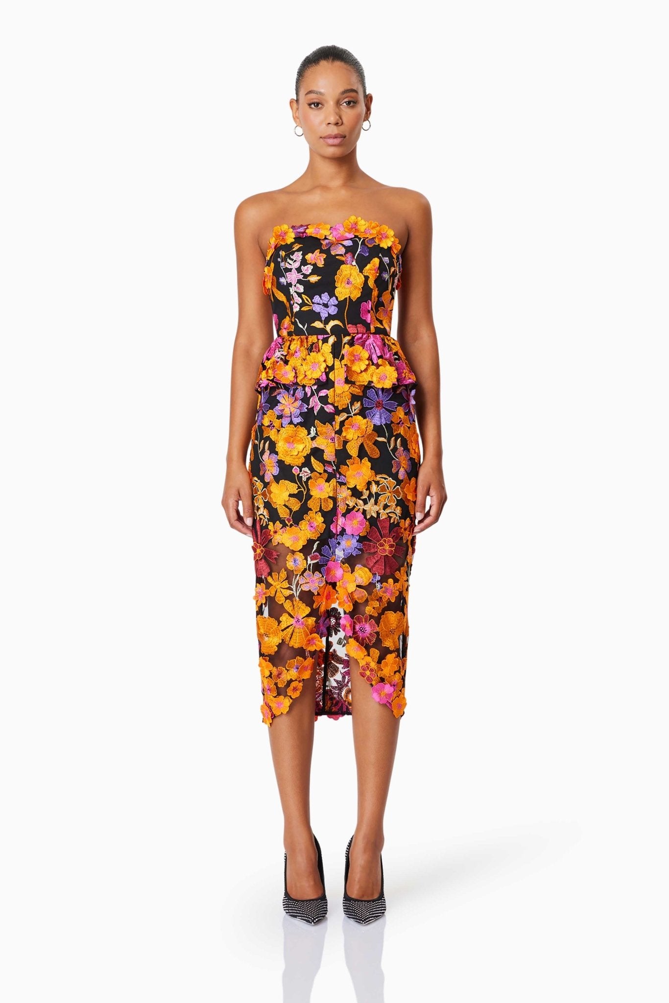 Alessandra Strapless Cocktail Dress - SODA Fashion Haus