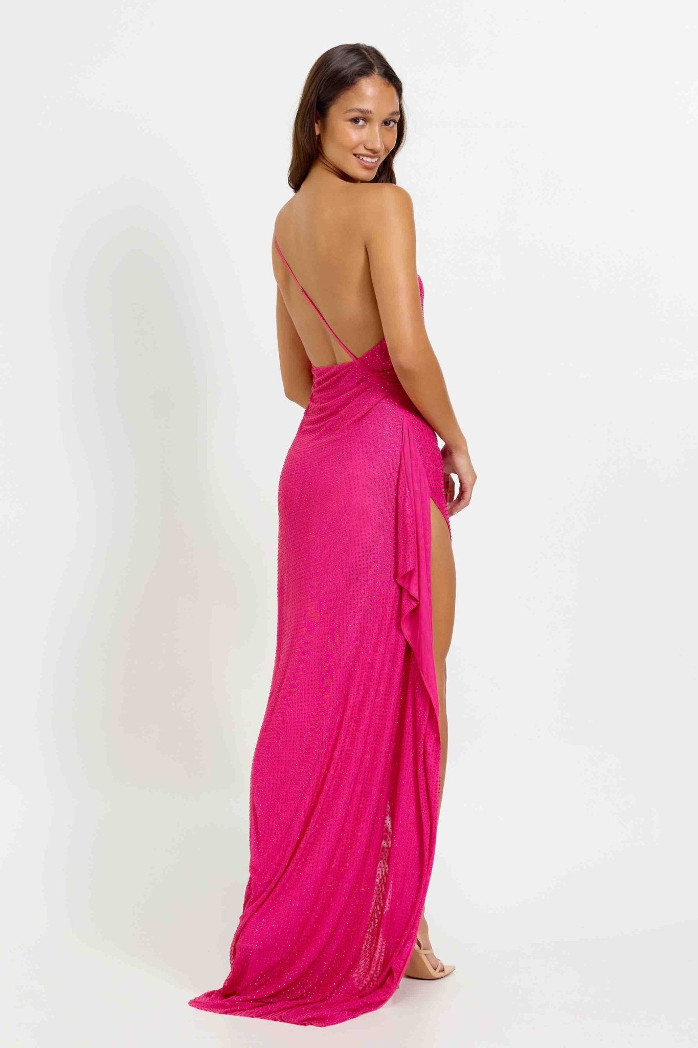 Amara Dress - Pink - SODA Fashion Haus