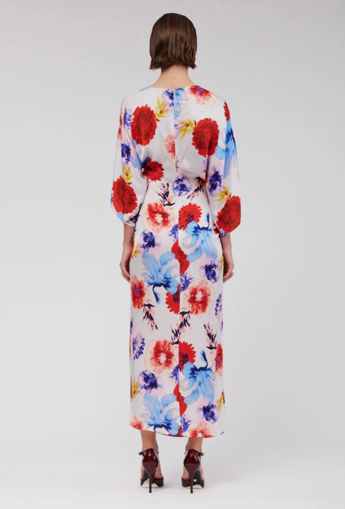 Amie Angel Sleeve Maxi Dress - SODA Fashion Haus