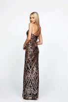 Arianka Strappy Back Gown - SODA Fashion Haus