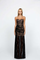Astell Strappy Back Gown - SODA Fashion Haus