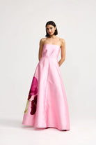 Audrey Dress in Icing Phalae by Aston Studio - Australian designer Dress | SODA Fashion Haus