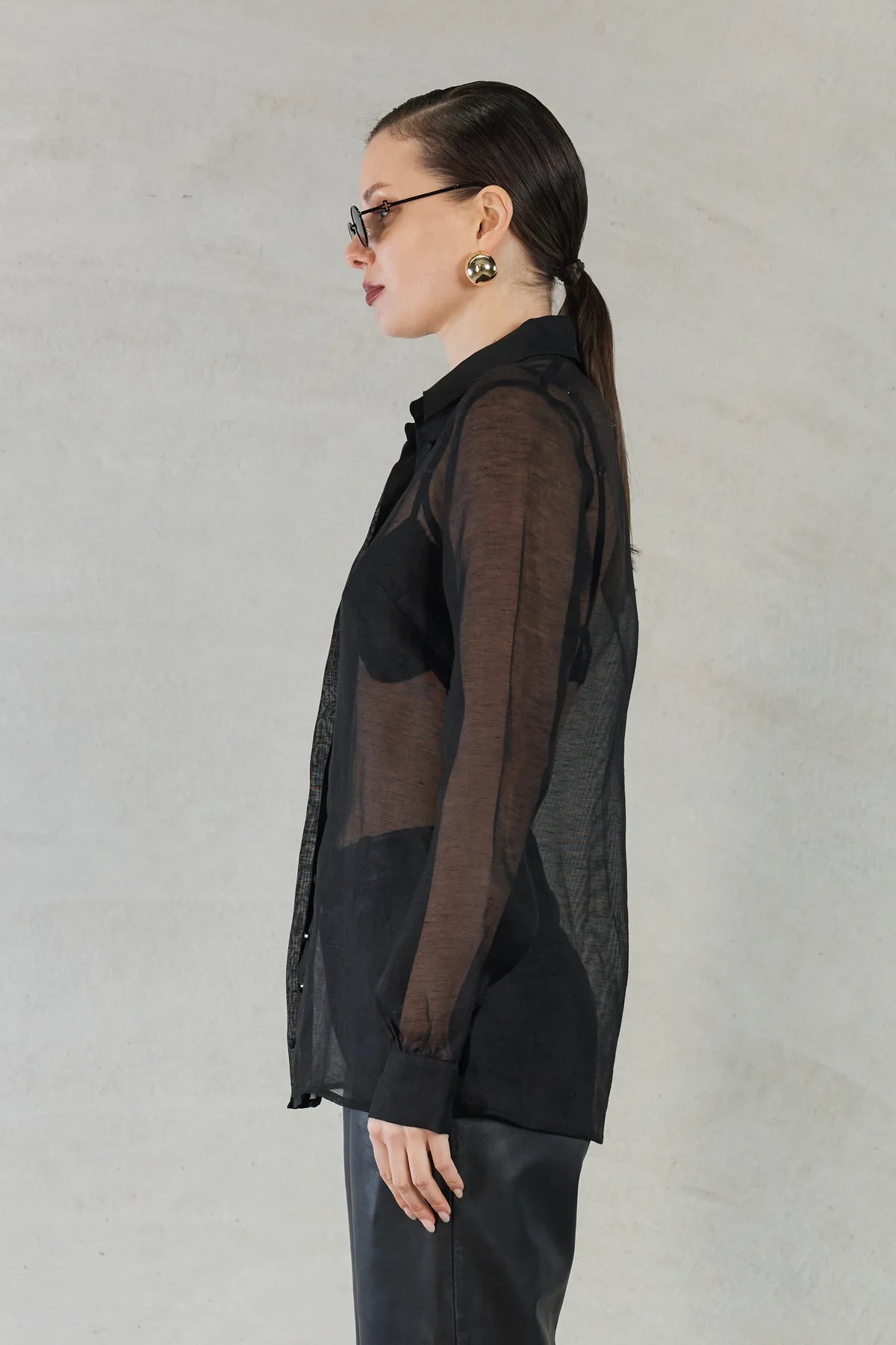Aurora Blouse - Black - SODA Fashion Haus