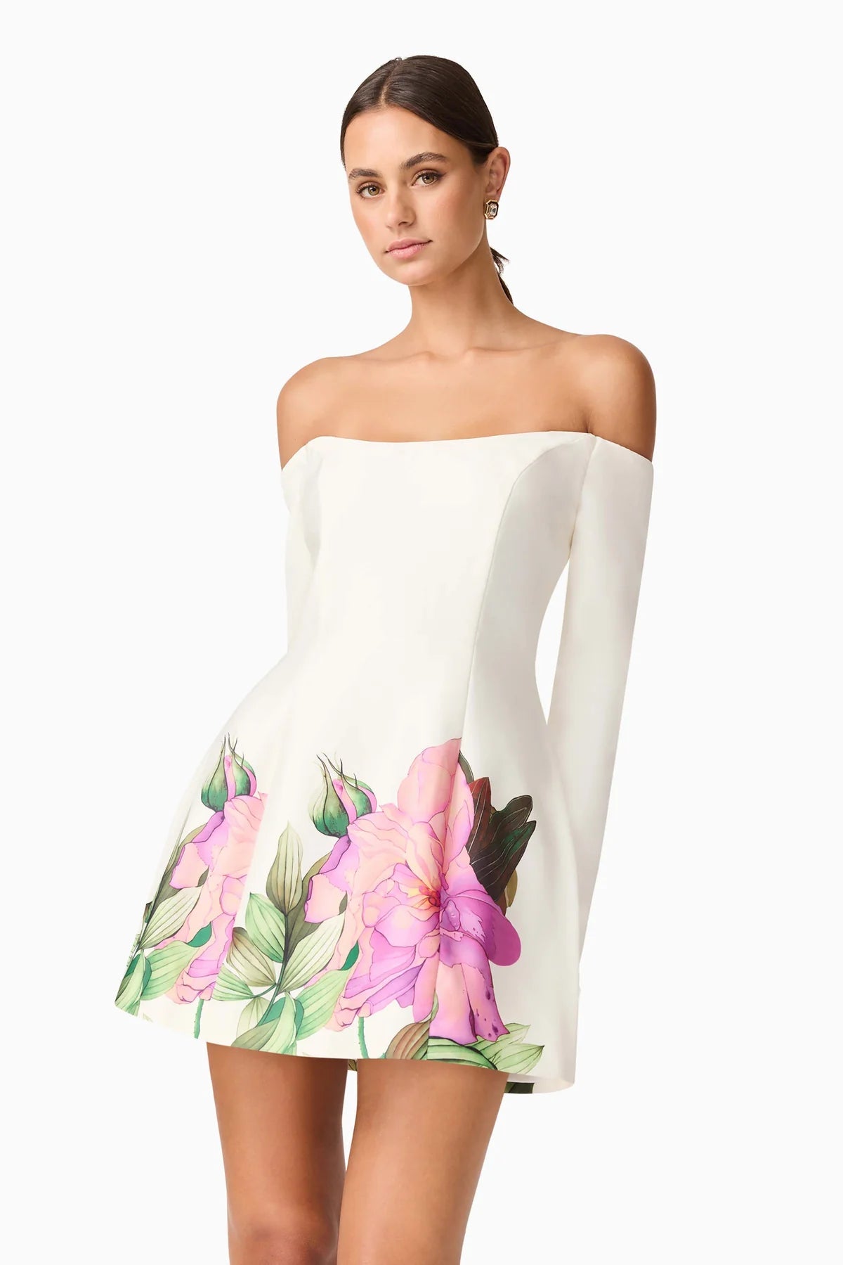 Azelie Off Shoulder Mini Dress - SODA Fashion Haus