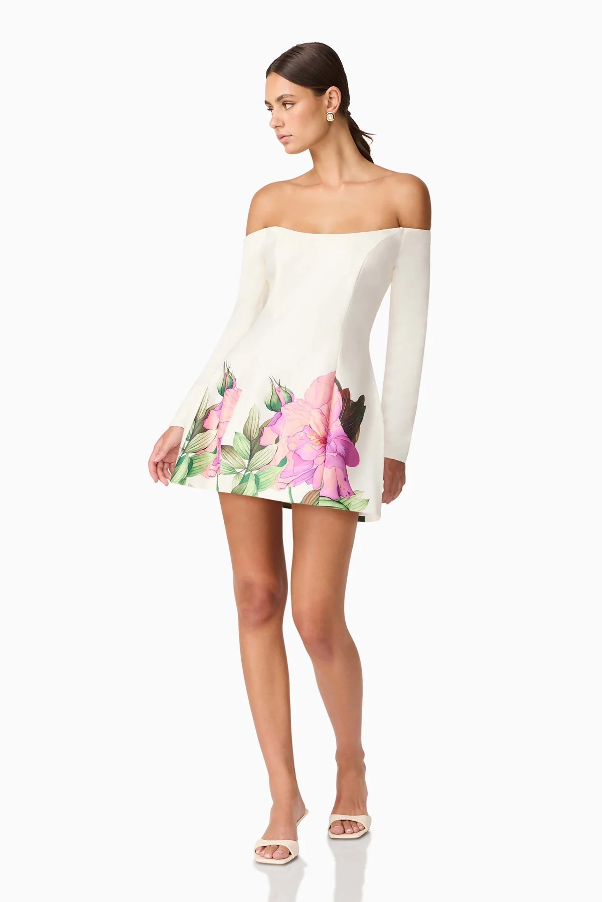 Azelie Off Shoulder Mini Dress - SODA Fashion Haus