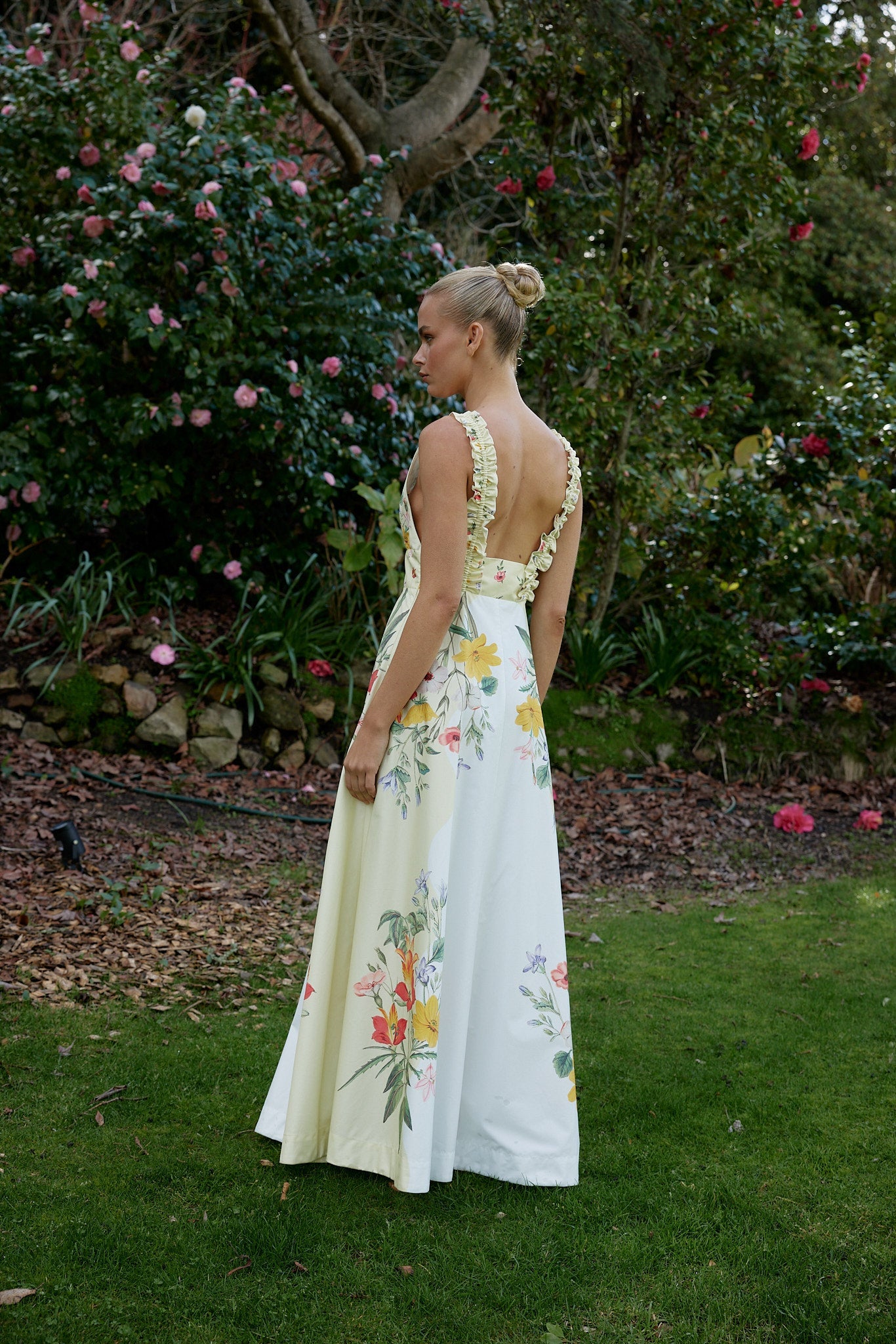 Betty Dress - Buttermilk Fleur - SODA Fashion Haus