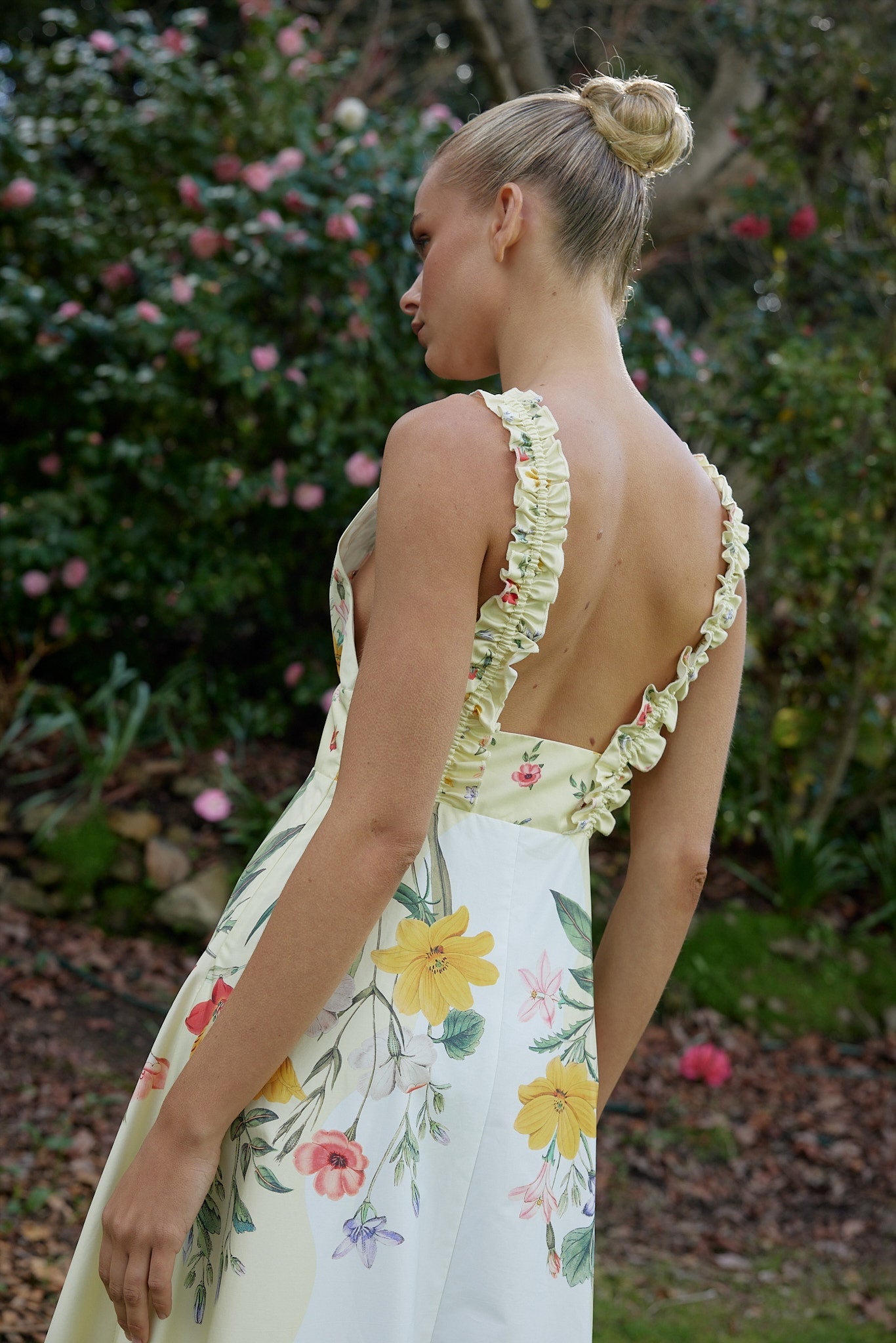 Betty Dress - Buttermilk Fleur - SODA Fashion Haus