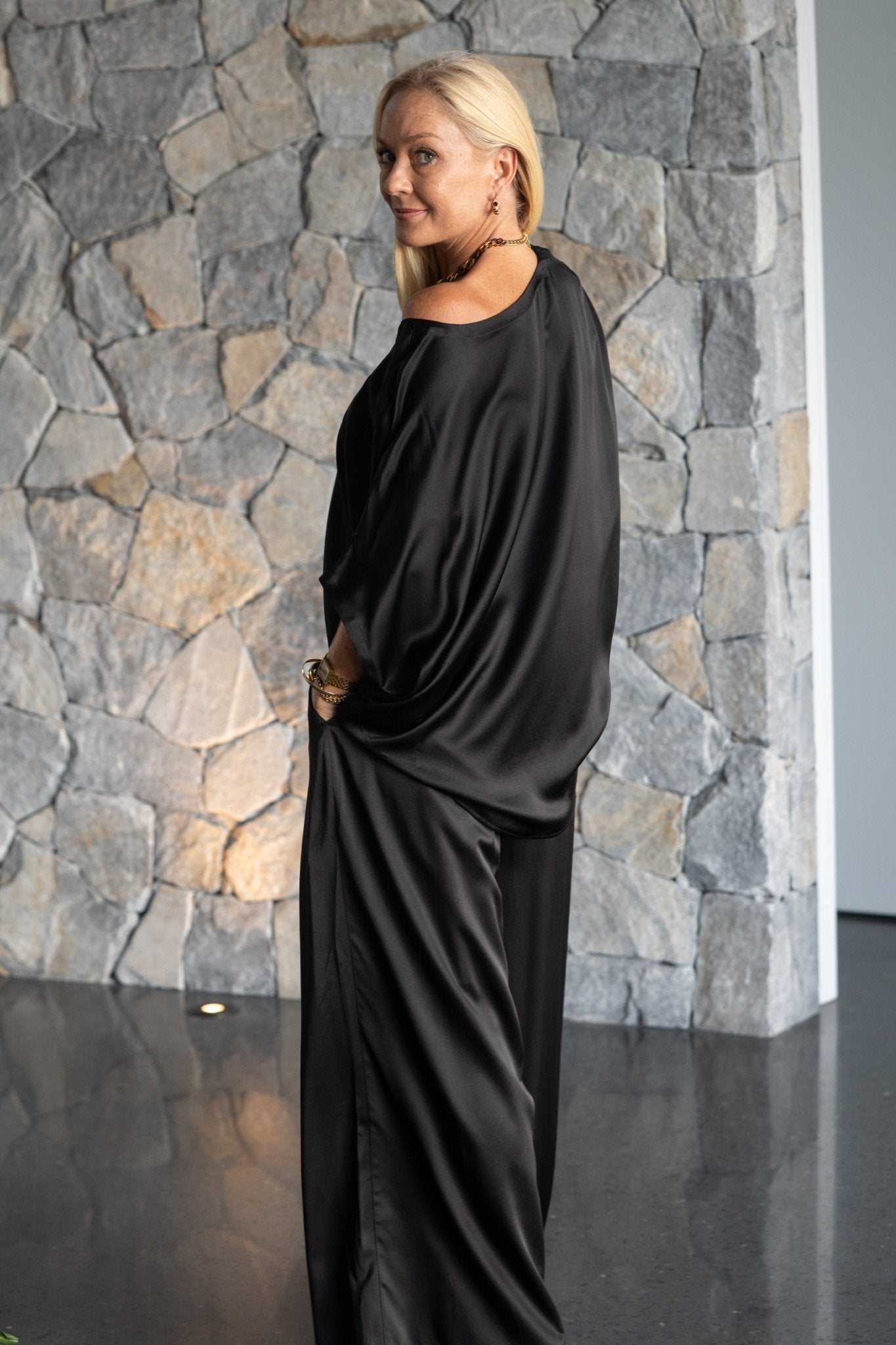 Bijou Pant - Black by Silk Degrees - Australian designer Pants | SODA Fashion Haus