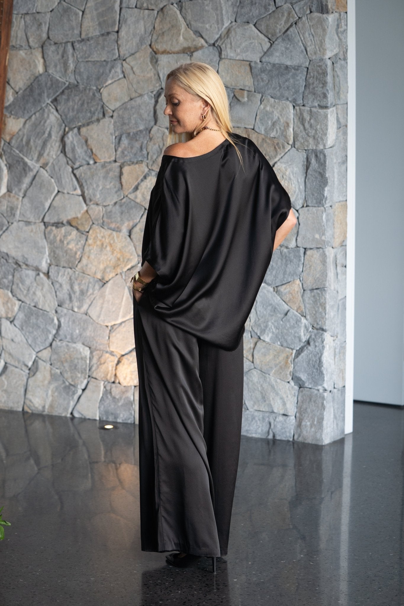 Bijou Pant - Black by Silk Degrees - Australian designer Pants | SODA Fashion Haus