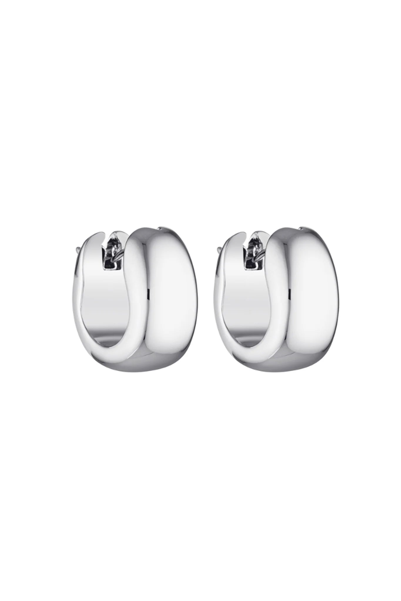 Blob Huggies - Silver - SODA Fashion Haus