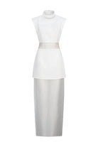 Bond Dress White - SODA Fashion Haus