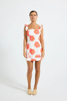 Brielle Mini Dress - Hibiscus by Pasduchas - Australian designer Dress | SODA Fashion Haus