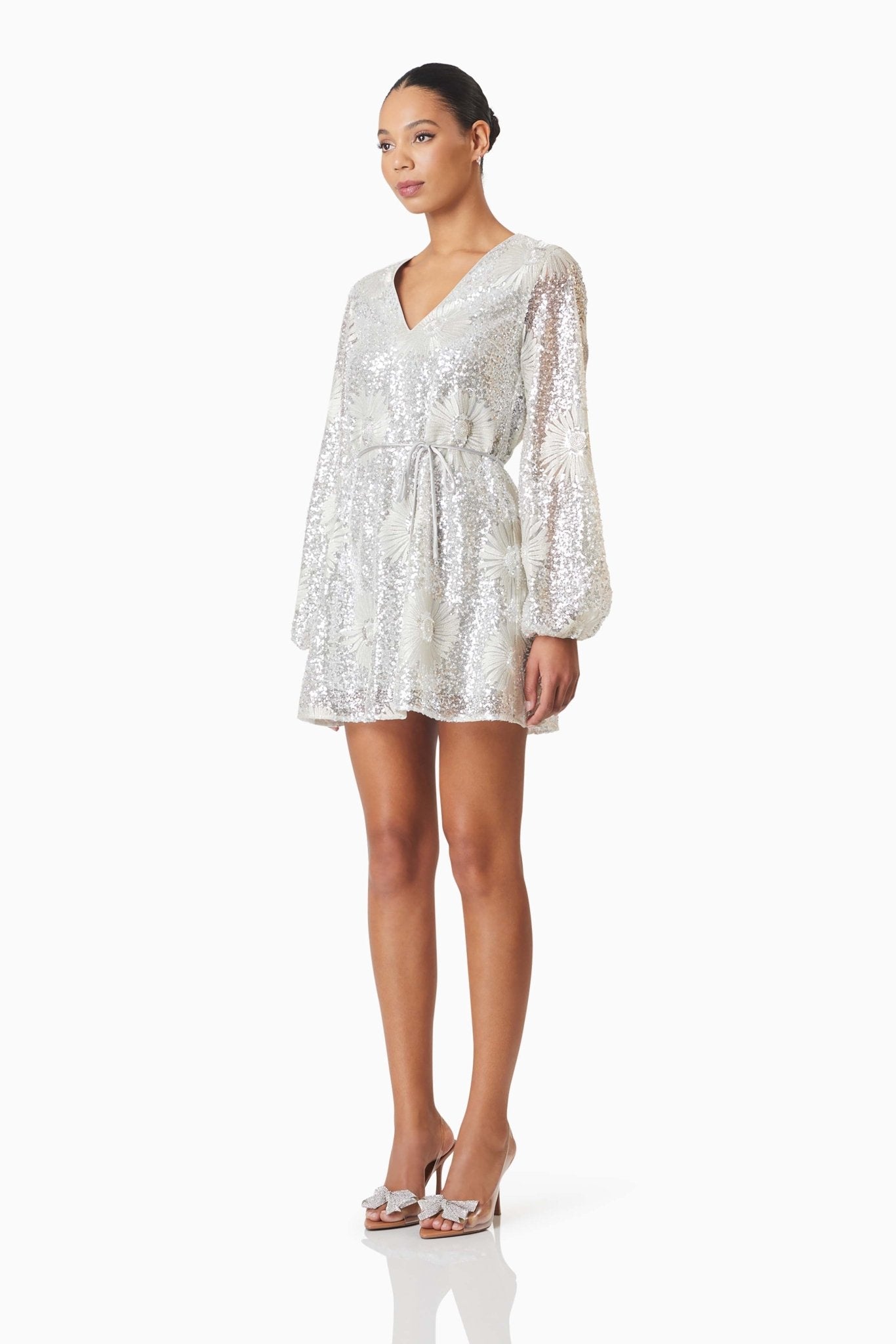 Caledonia Longsleeve Mini Dress - SODA Fashion Haus