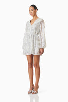 Caledonia Longsleeve Mini Dress - SODA Fashion Haus
