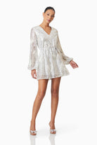 Caledonia Longsleeve Mini Dress - SODA Fashion Haus