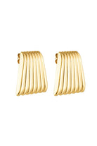 Caterpillar Earrings - Gold - SODA Fashion Haus