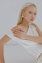 Caterpillar Earrings - Gold - SODA Fashion Haus