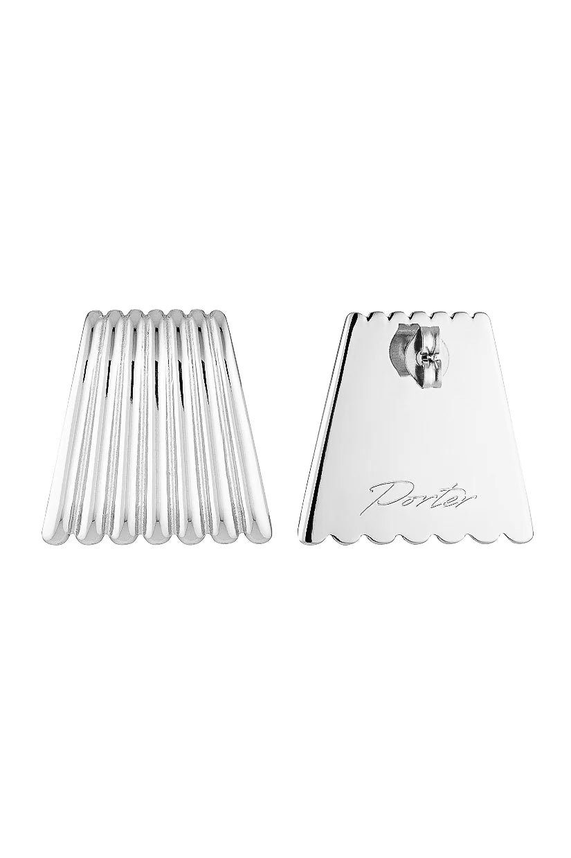 Caterpillar Earrings - Silver - SODA Fashion Haus