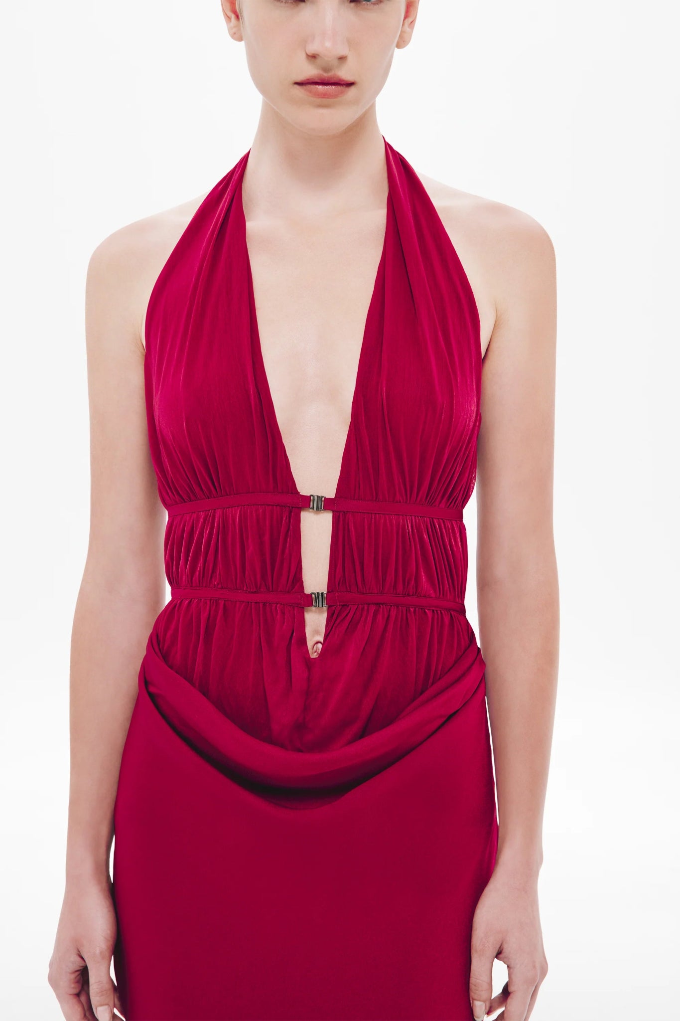 Celine Satin Dress by Misha - Australian designer Dress | SODA Fashion Haus