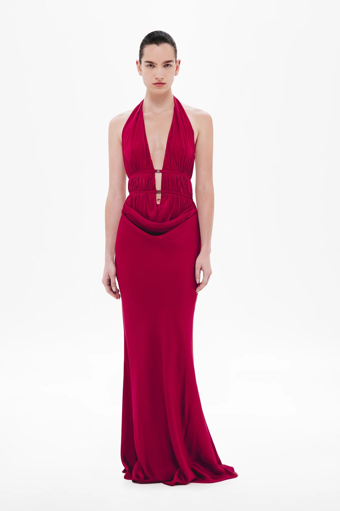 Celine Satin Dress by Misha - Australian designer Dress | SODA Fashion Haus
