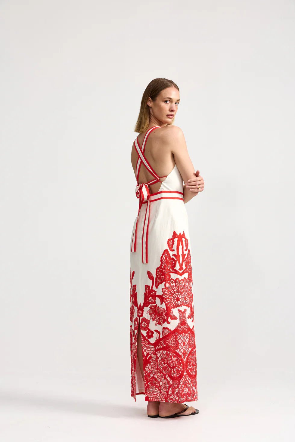 Clara Dress - Ruby Antique by Aston Studio - Australian designer Dress | SODA Fashion Haus