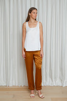 Comfort Pant - Rust - SODA Fashion Haus