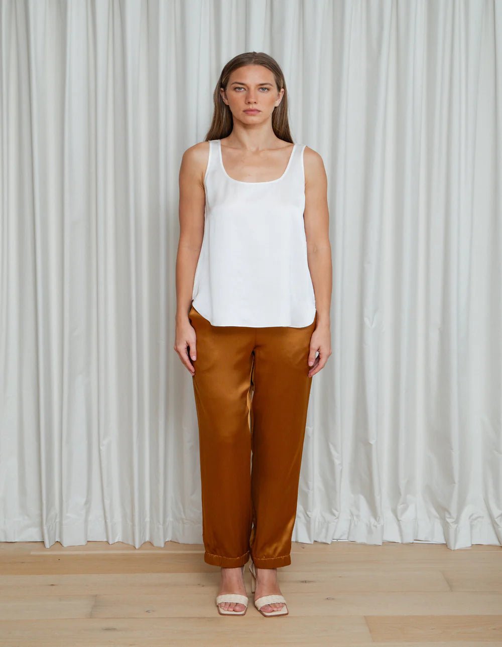 Comfort Pant - Rust - SODA Fashion Haus