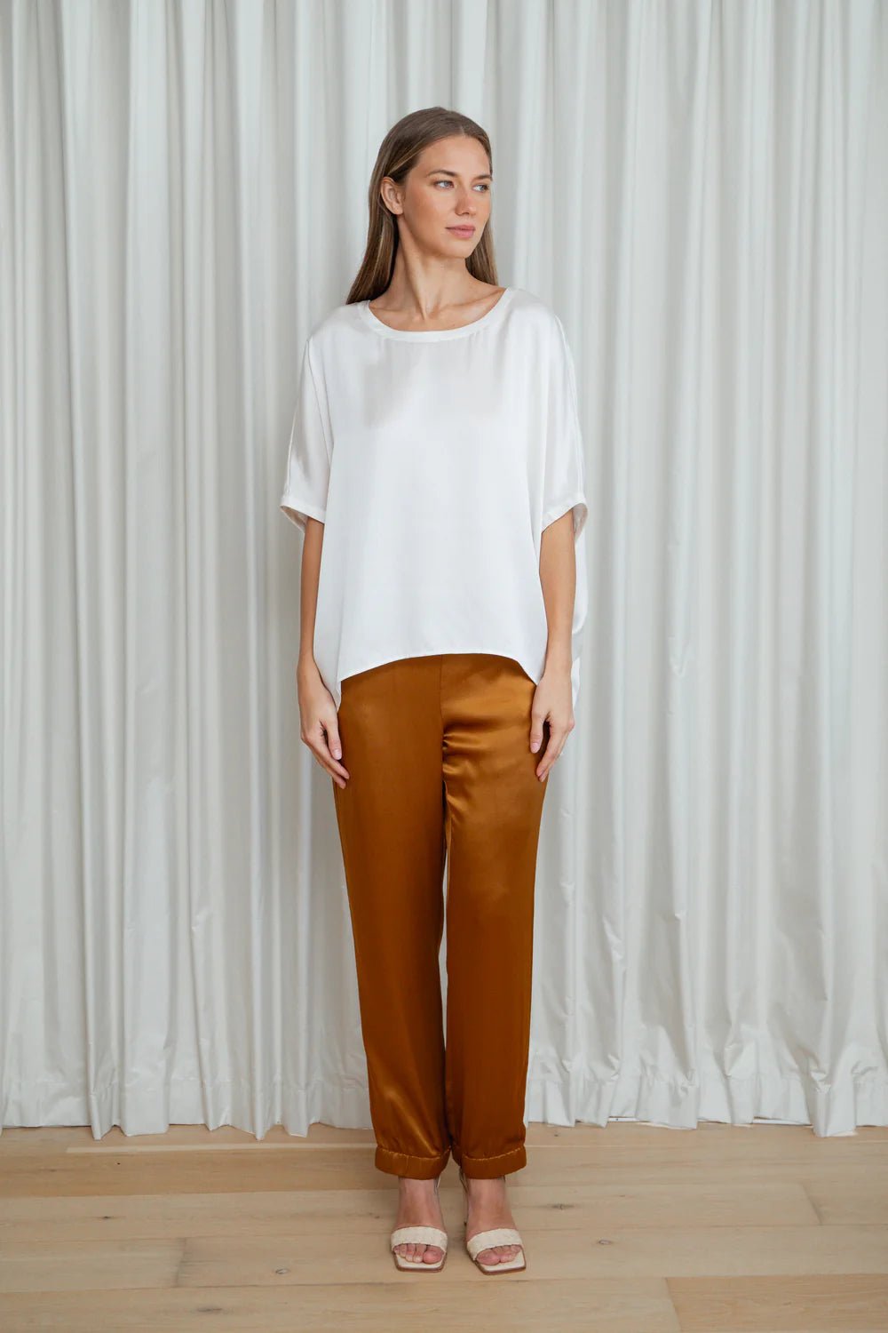 Comfort Pant - Rust - SODA Fashion Haus