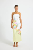 Cove Strapless Midi by Pasduchas - Australian designer Dress | SODA Fashion Haus