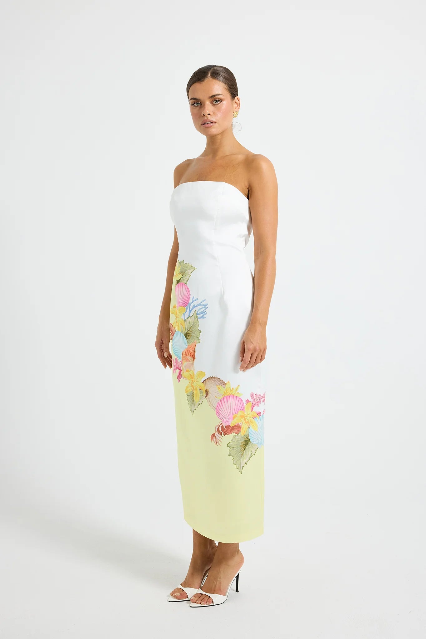 Cove Strapless Midi by Pasduchas - Australian designer Dress | SODA Fashion Haus