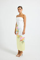 Cove Strapless Midi by Pasduchas - Australian designer Dress | SODA Fashion Haus