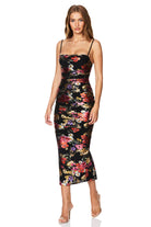 Electric Floral Midi - SODA Fashion Haus