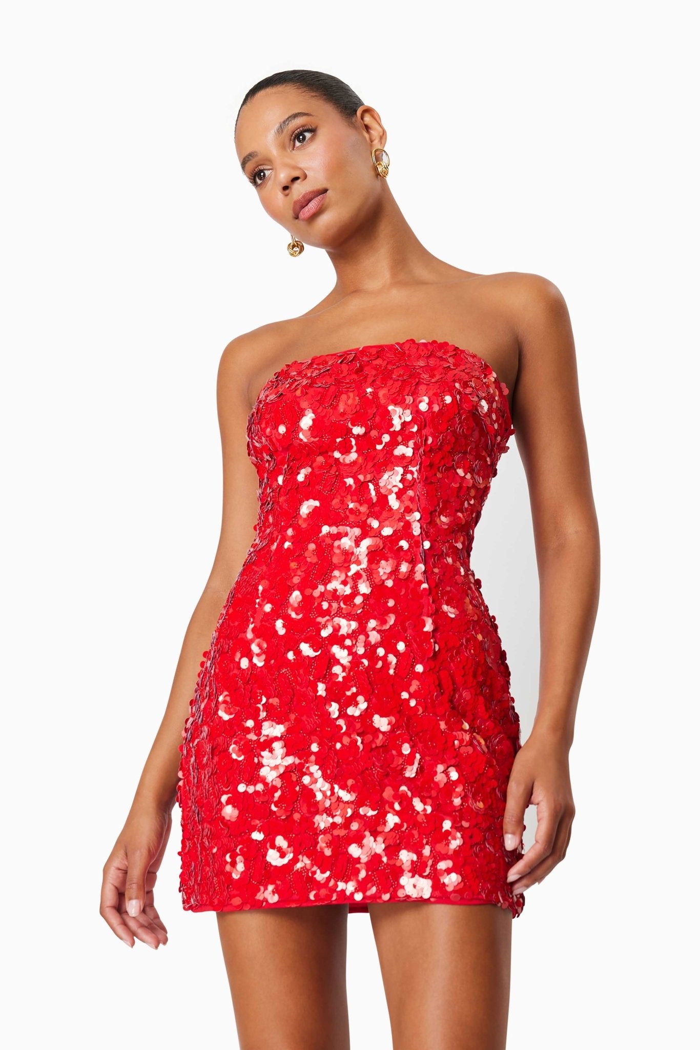 Emma Strapless Party Dress - SODA Fashion Haus