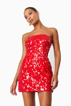 Emma Strapless Party Dress - SODA Fashion Haus