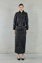 Evita Bomber Jacket - Black - SODA Fashion Haus