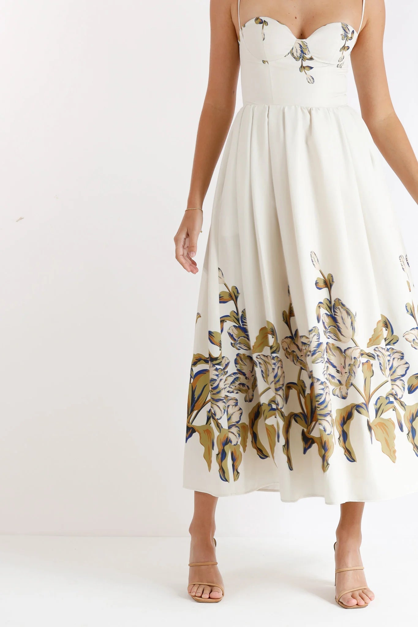 Flourish Flared Midi - SODA Fashion Haus