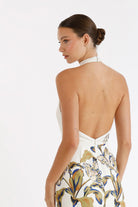 Flourish Halter Dress - SODA Fashion Haus