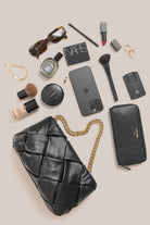 Gabrielle Woven Leather Bag - Black - SODA Fashion Haus
