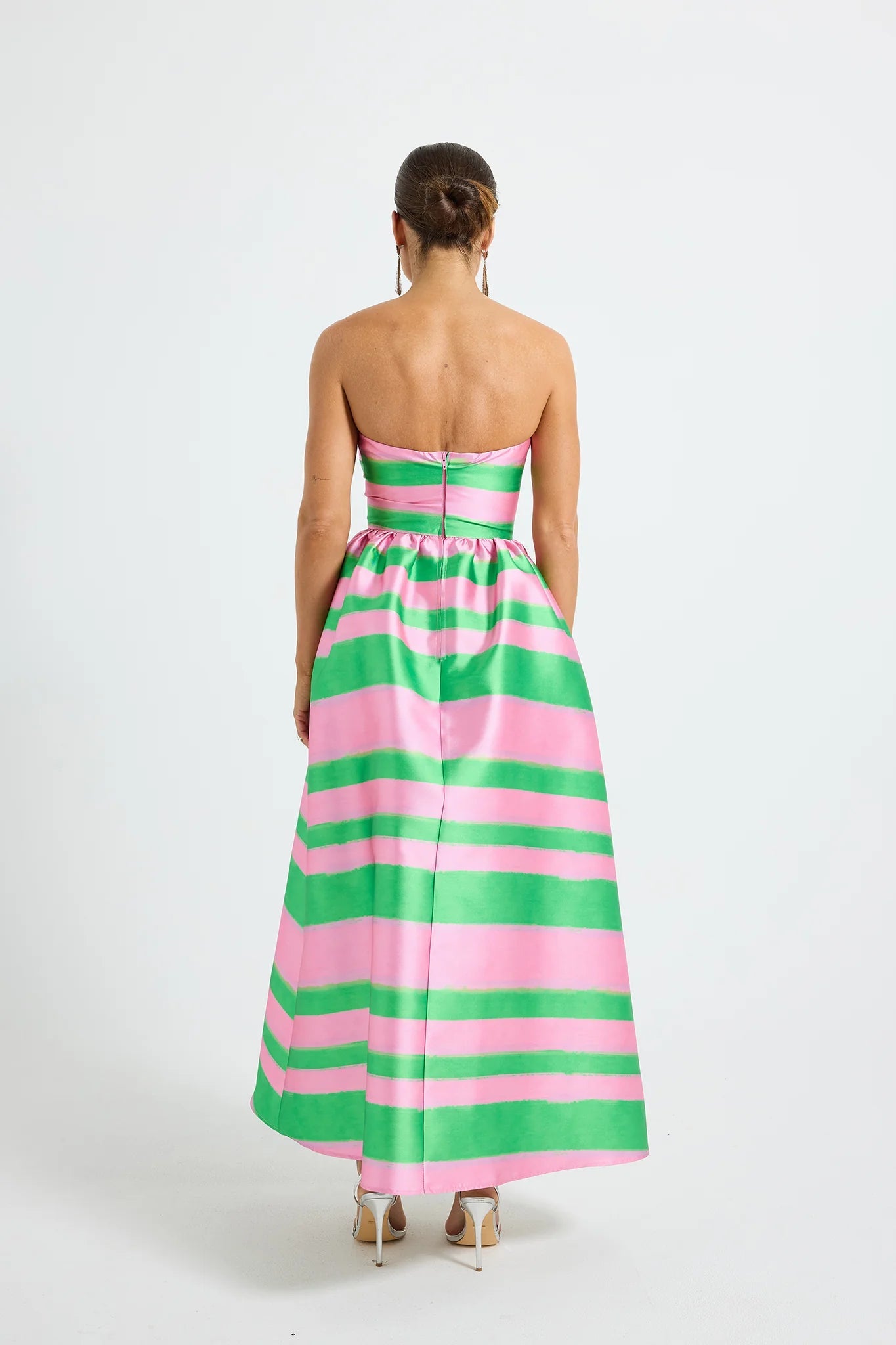 Gigi Strapless Midi - Watermelon by Pasduchas - Australian designer Dress | SODA Fashion Haus