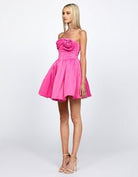 Halle Rose Strapless Mini - SODA Fashion Haus