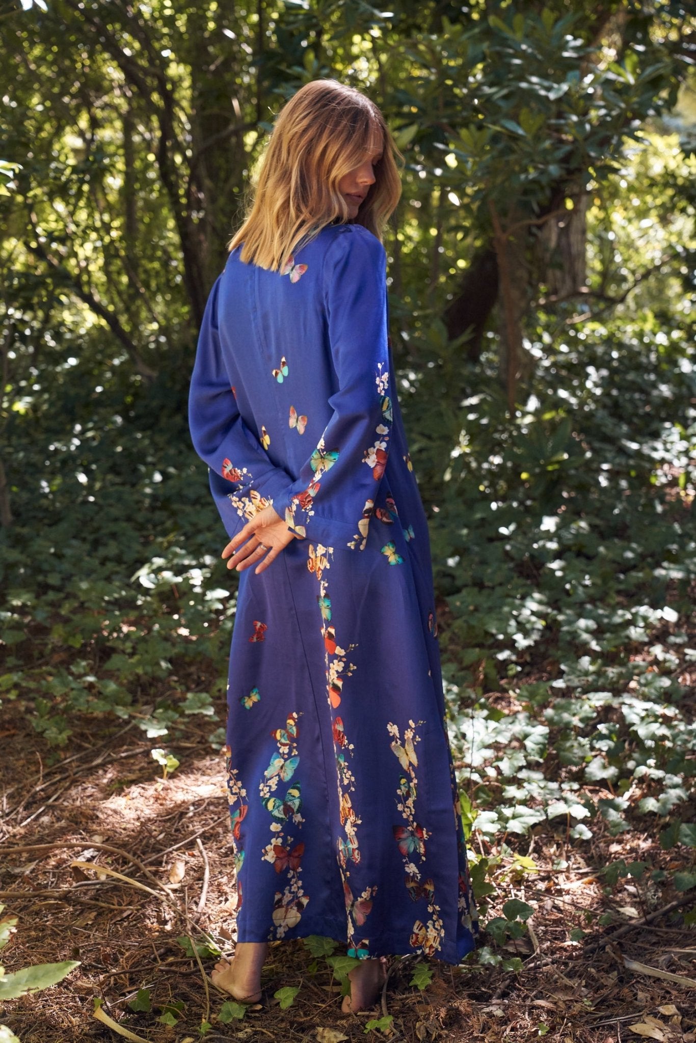 Heidi Dress in Neelam Papillon - SODA Fashion Haus