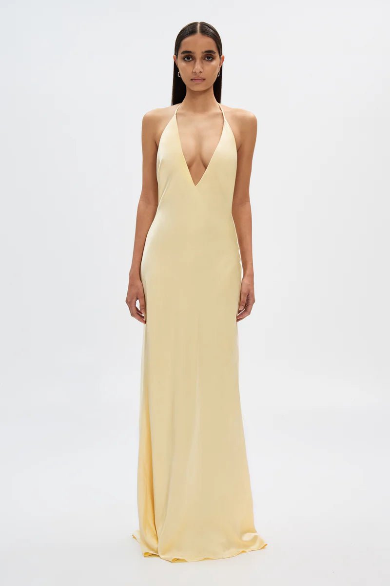 Honor Satin Dress - SODA Fashion Haus