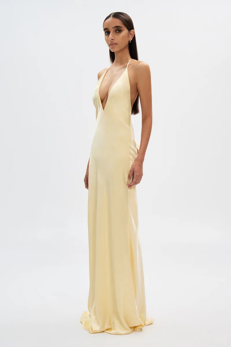 Honor Satin Dress - SODA Fashion Haus