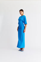 Ivy Cape Sleeve Maxi - SODA Fashion Haus