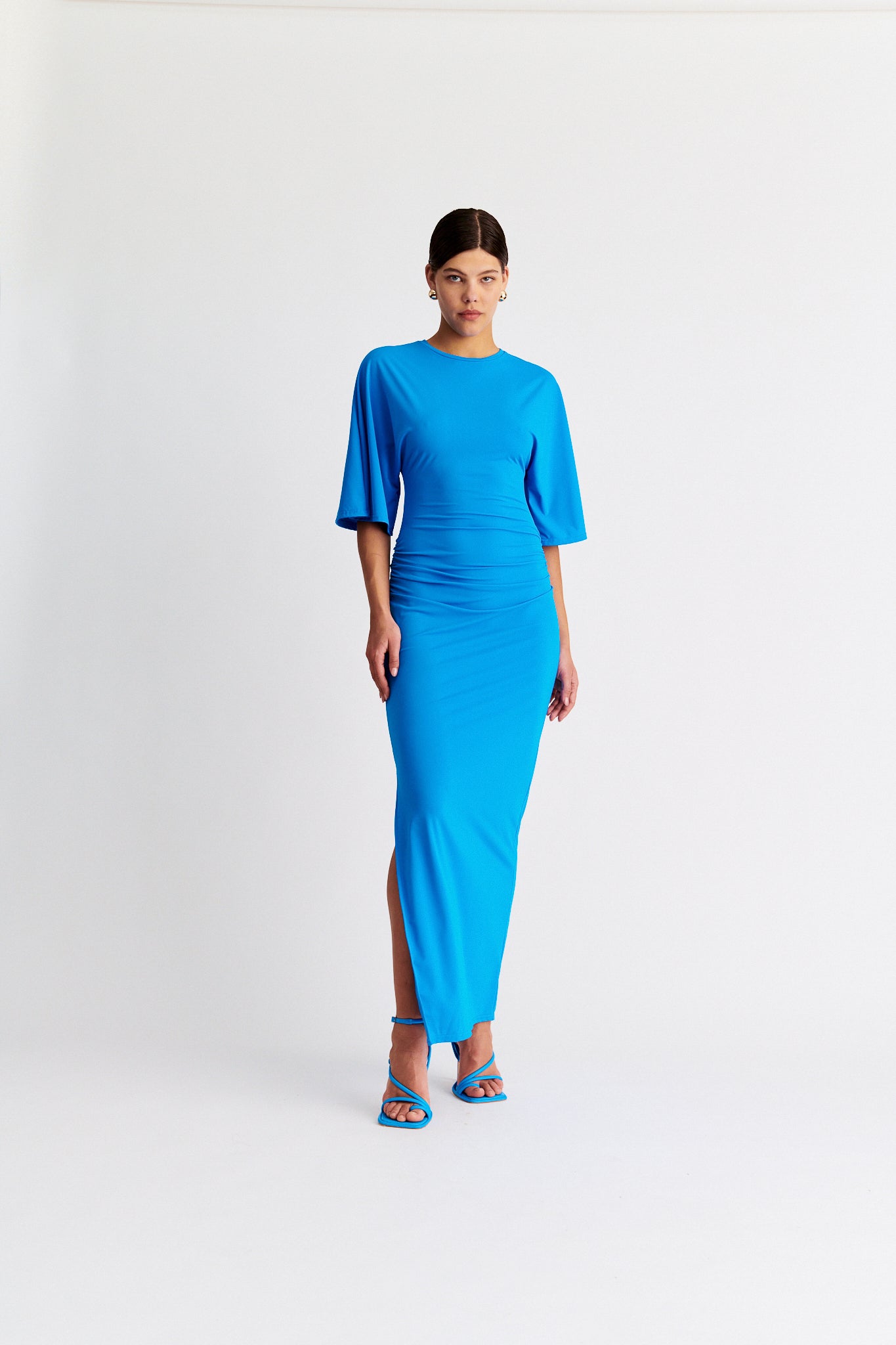 Ivy Cape Sleeve Maxi - SODA Fashion Haus