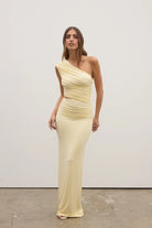 Ivy Maxi Dress - Lemon - SODA Fashion Haus